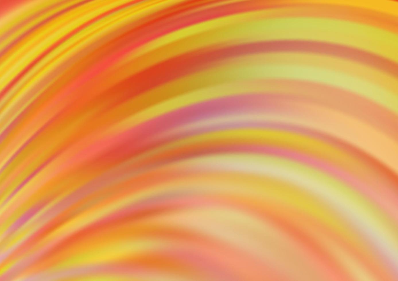 Light Orange vector template with bent lines.