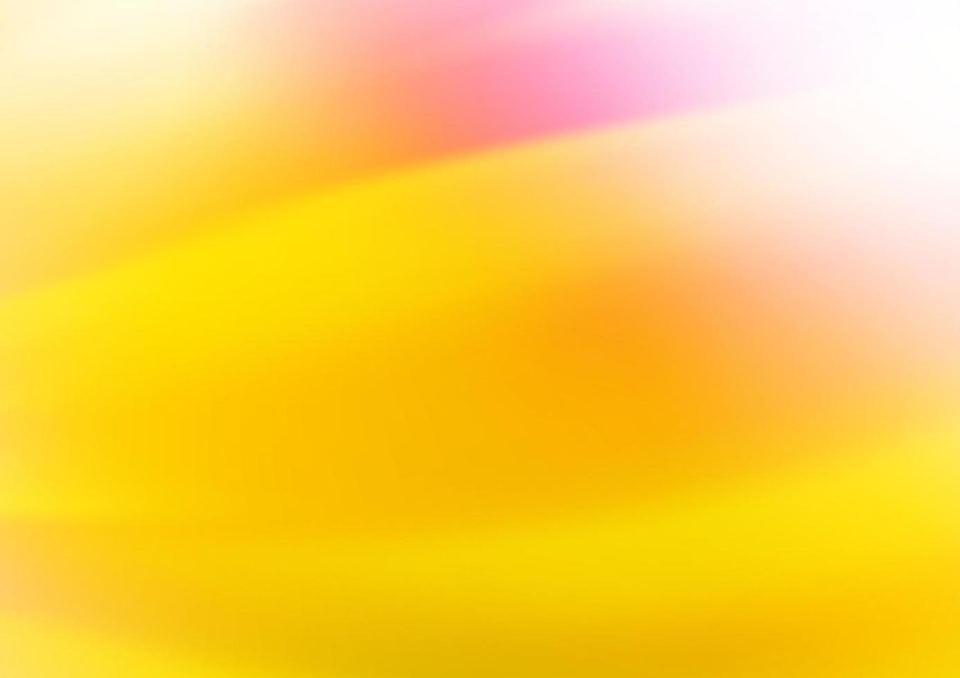 plantilla de bokeh de vector rosa claro, amarillo.