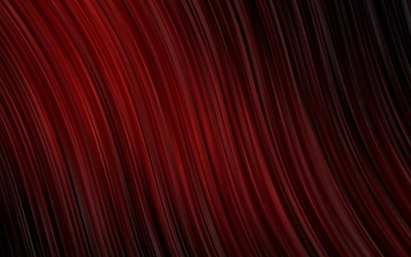 plantilla de vector rojo oscuro con formas de lava.