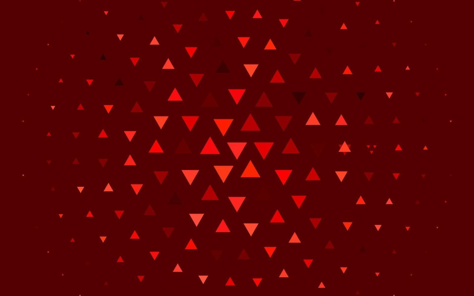 Light Red vector pattern in polygonal style.
