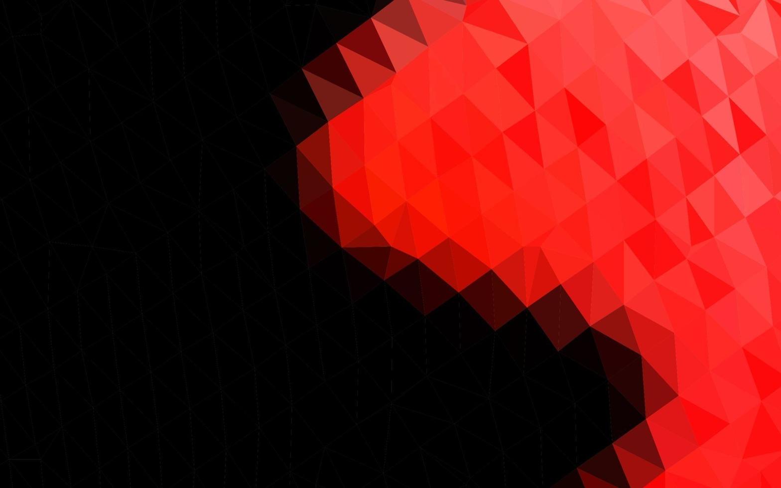 Light Red vector low poly layout.