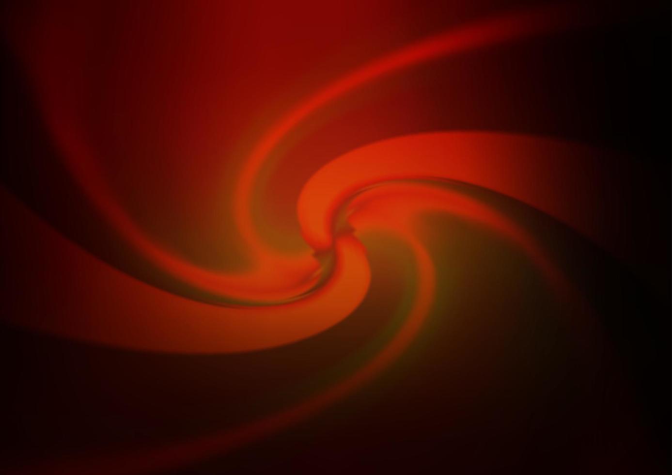 Dark Red, Yellow vector blurred shine abstract template.