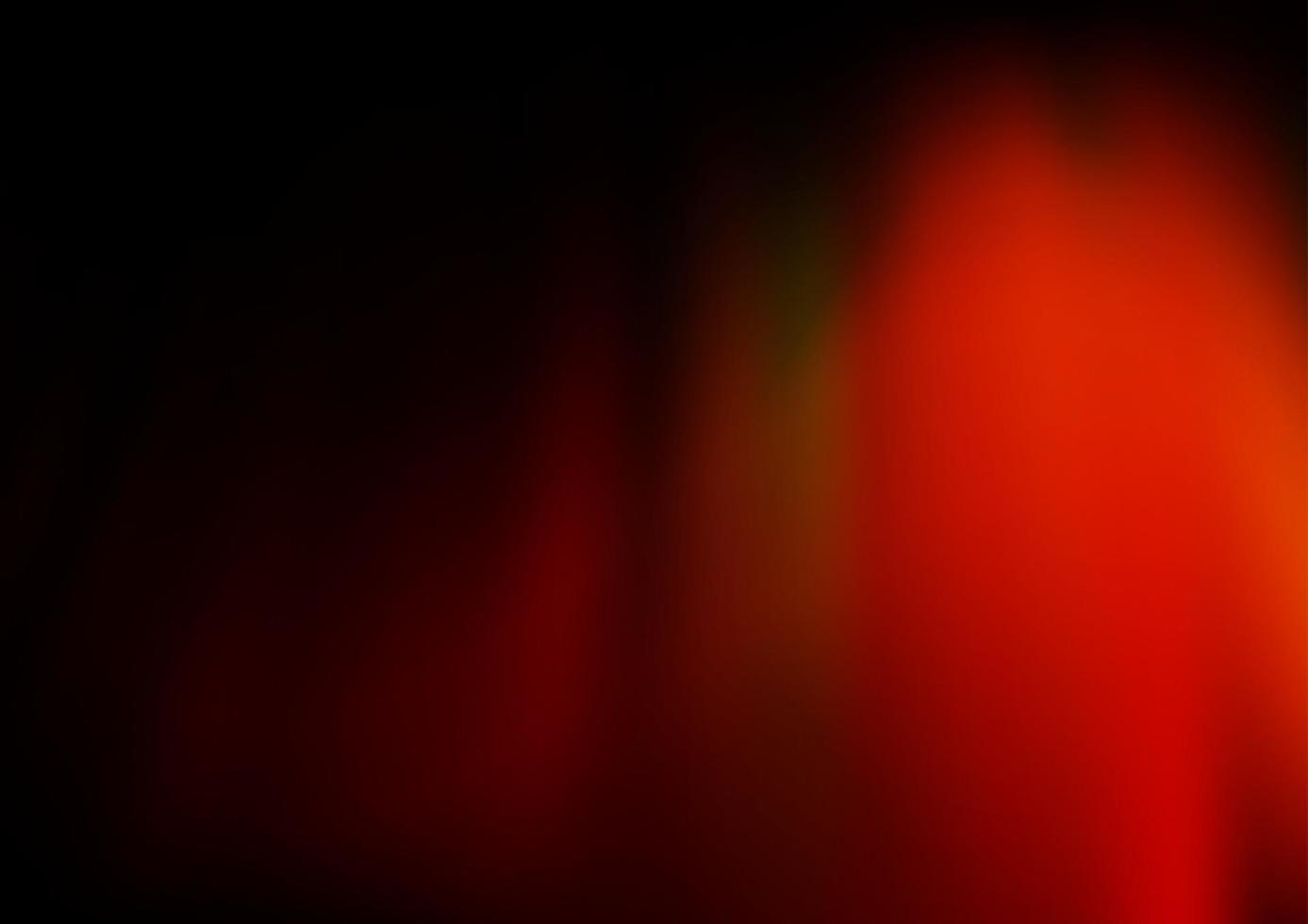 Dark Red, Yellow vector pattern with bubble shapes.