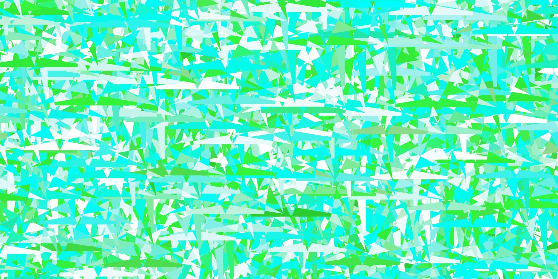 Light Green vector background with polygonal style. 5235777 Vector Art