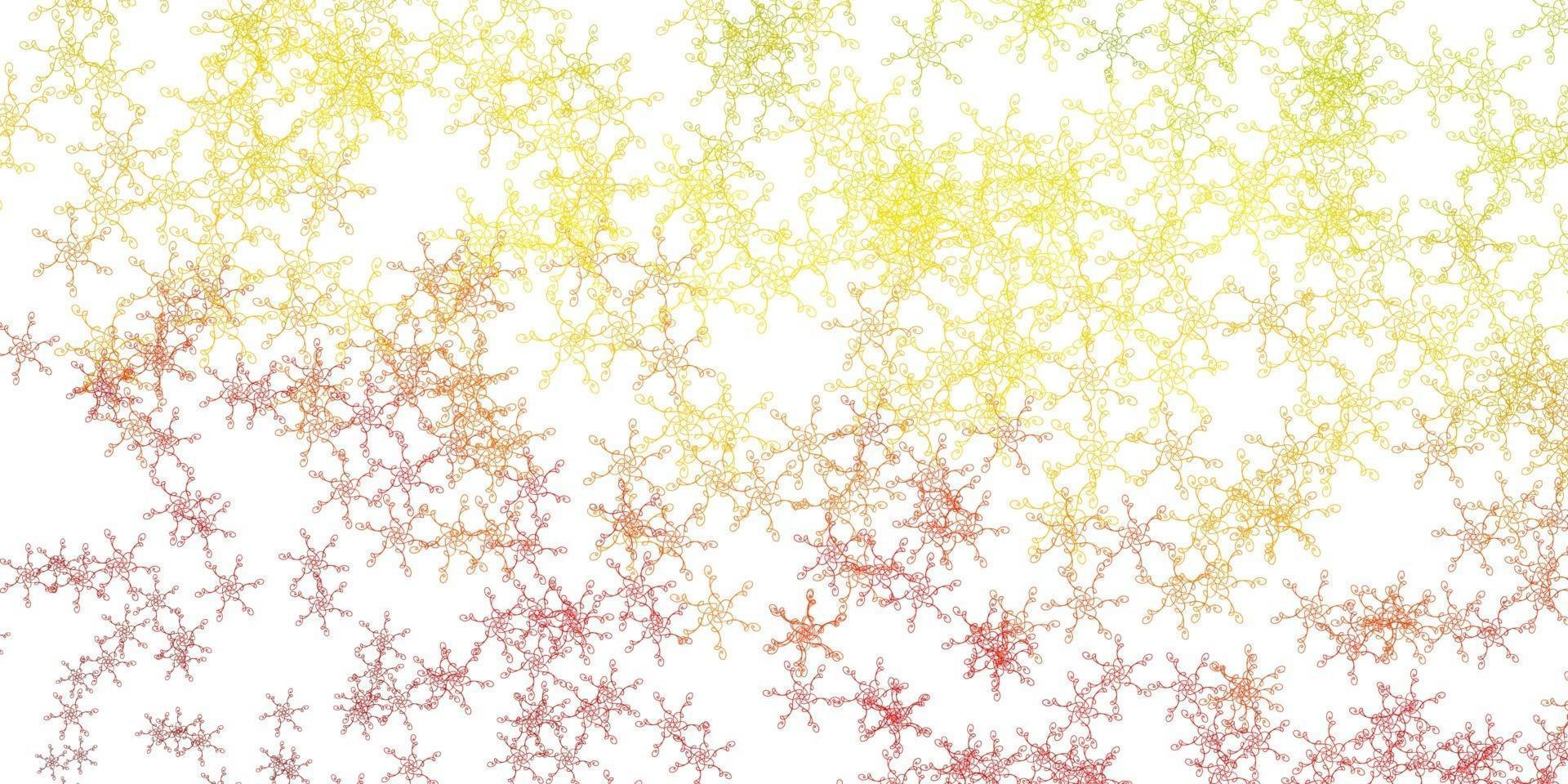 Light Green, Red vector texture with circular arc.