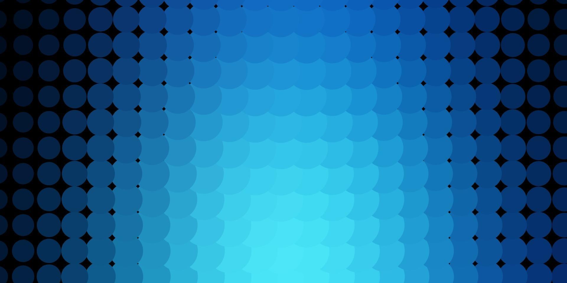 Light BLUE vector pattern with spheres.