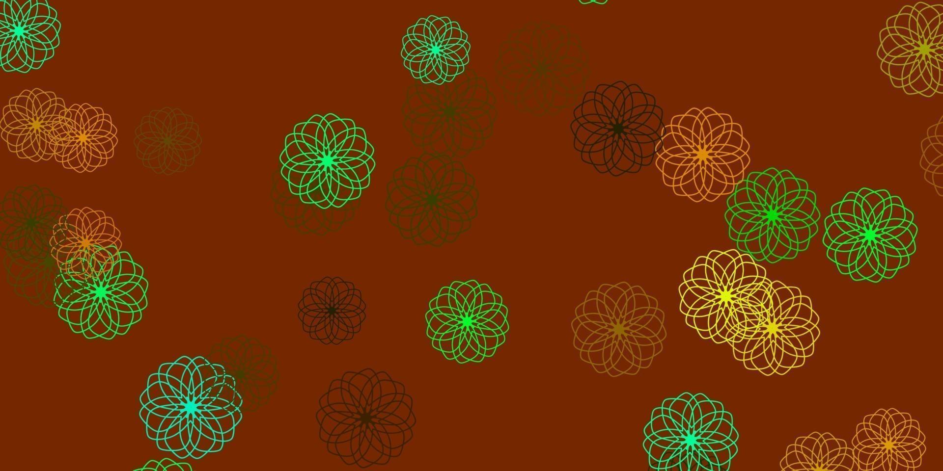 Light Multicolor vector background with spots.