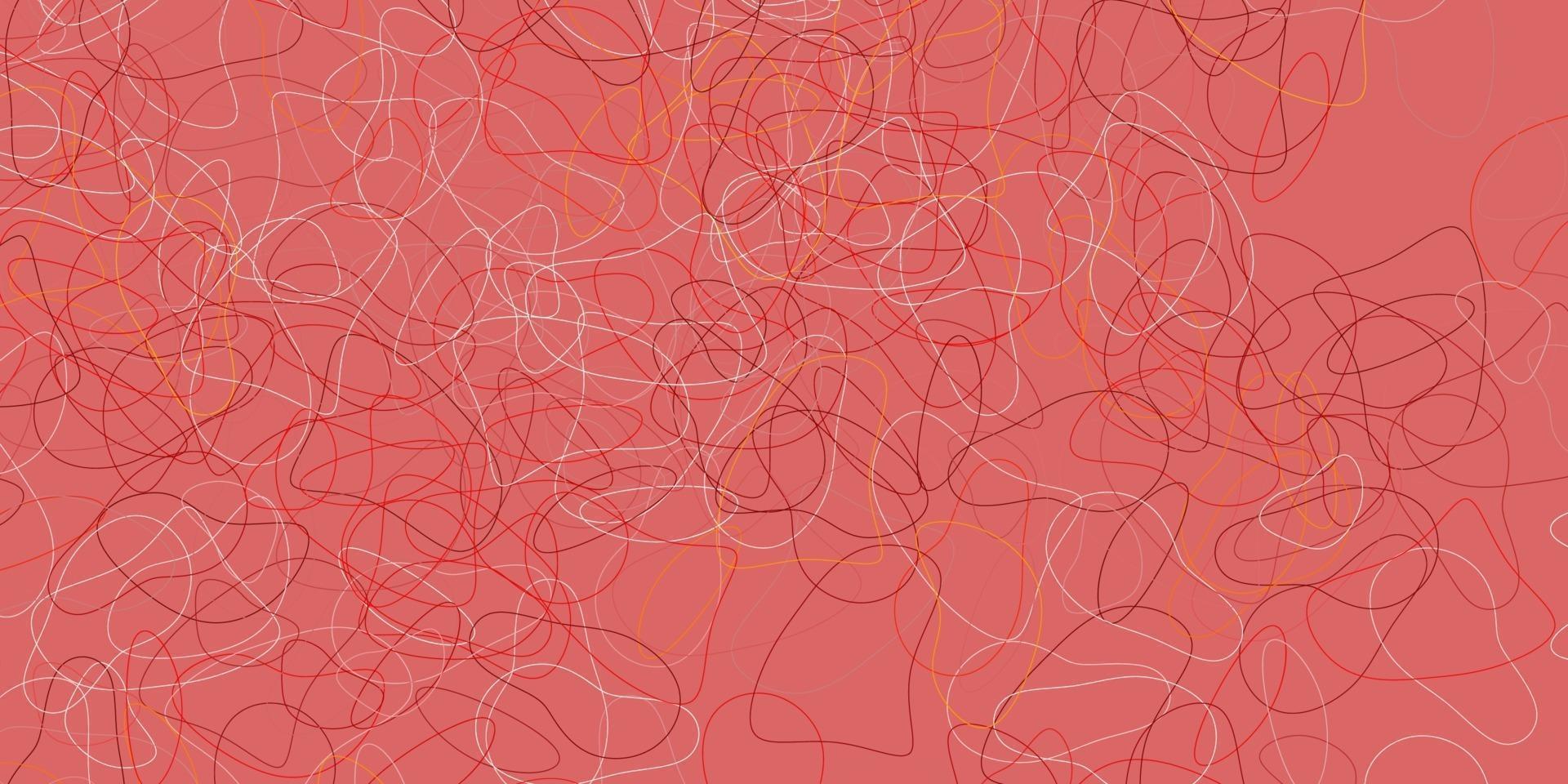 Light orange vector pattern with abstract shapes.