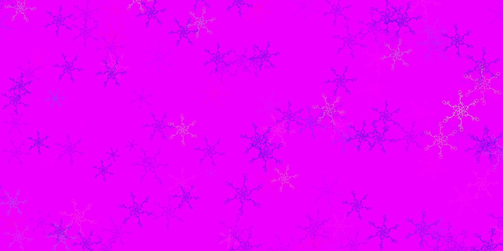 Light Pink, Blue vector background with lines.