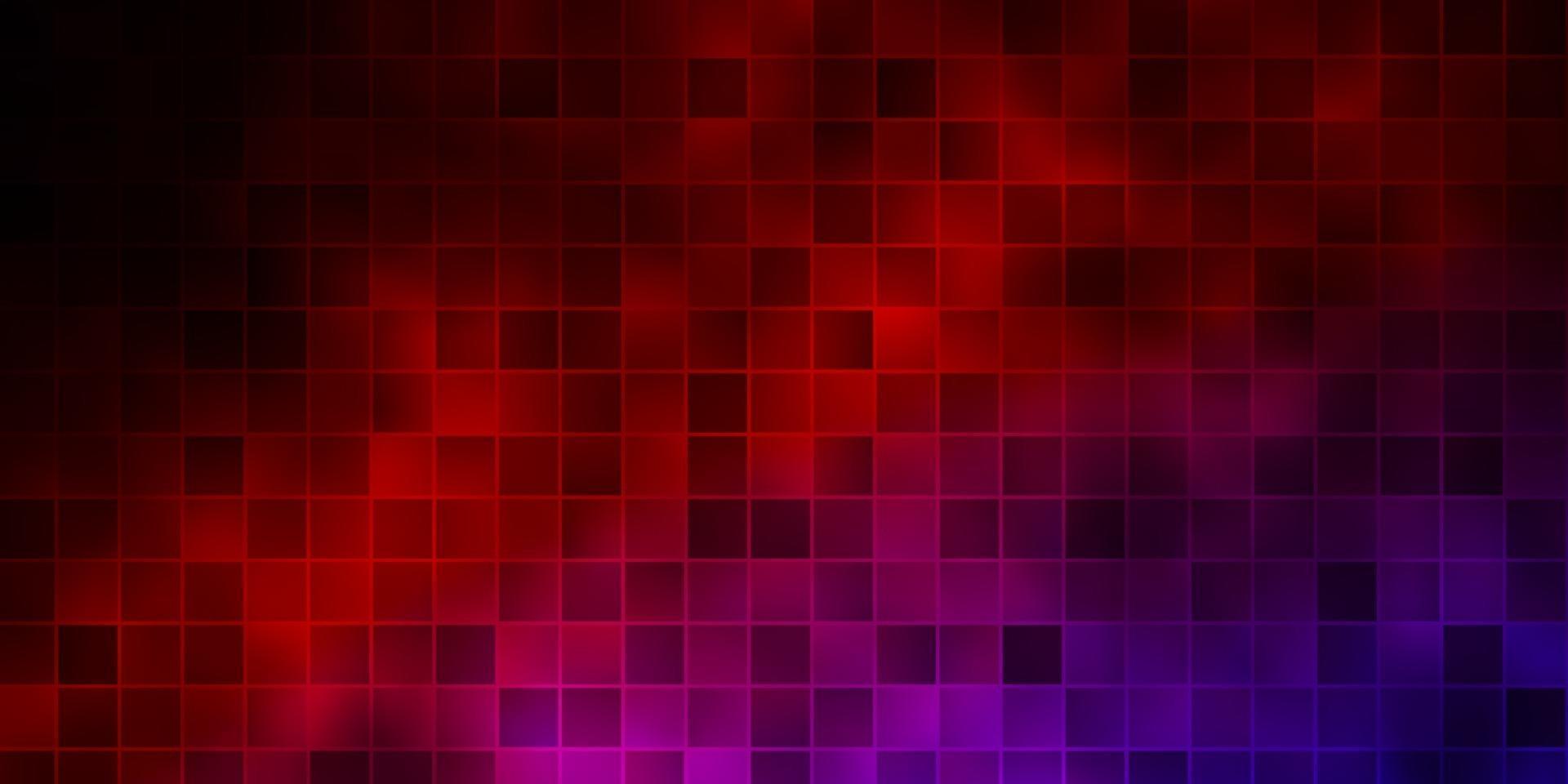 Dark Blue, Red vector backdrop with rectangles.