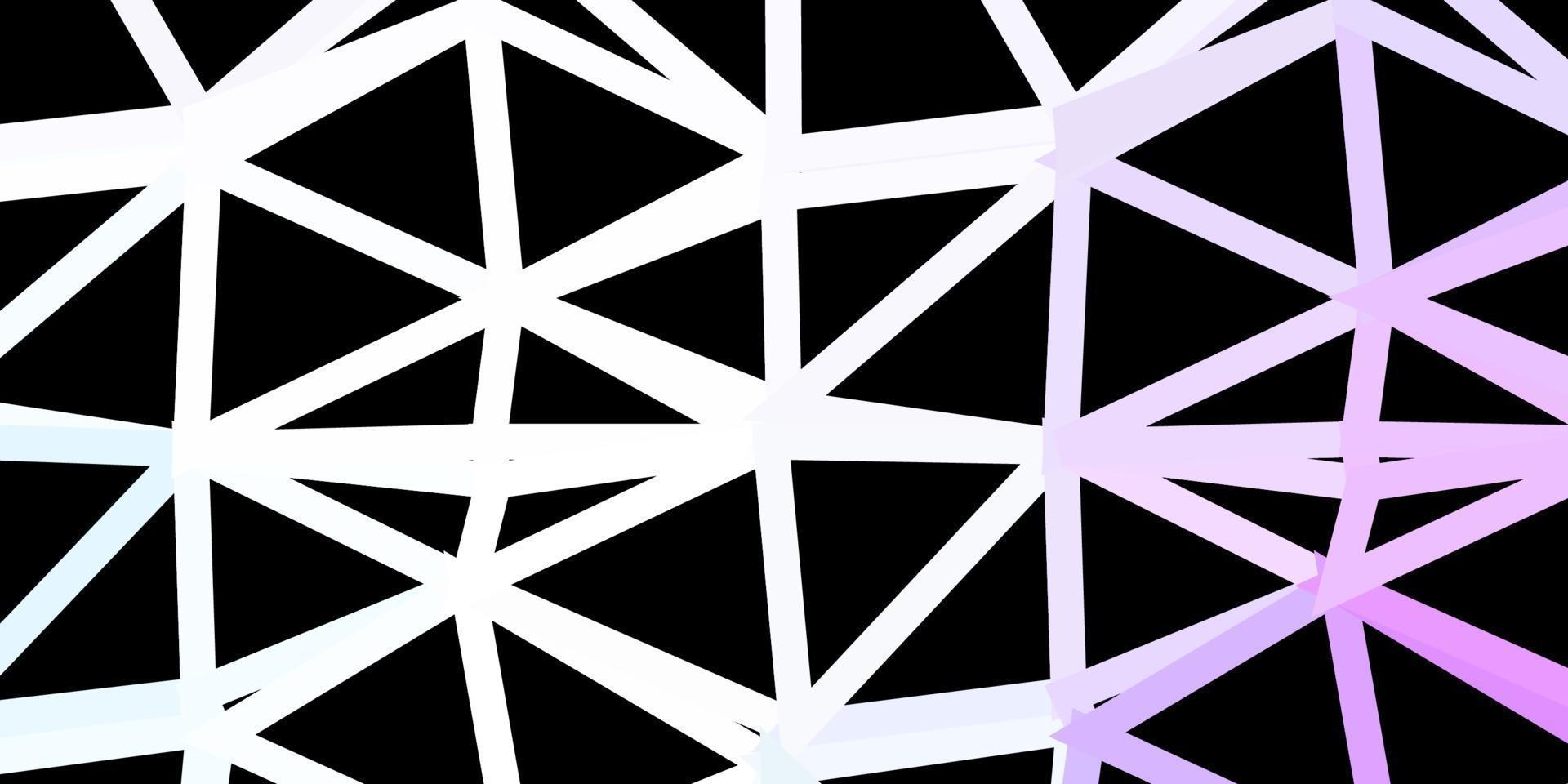 papel tapiz poligonal geométrico vector púrpura claro.