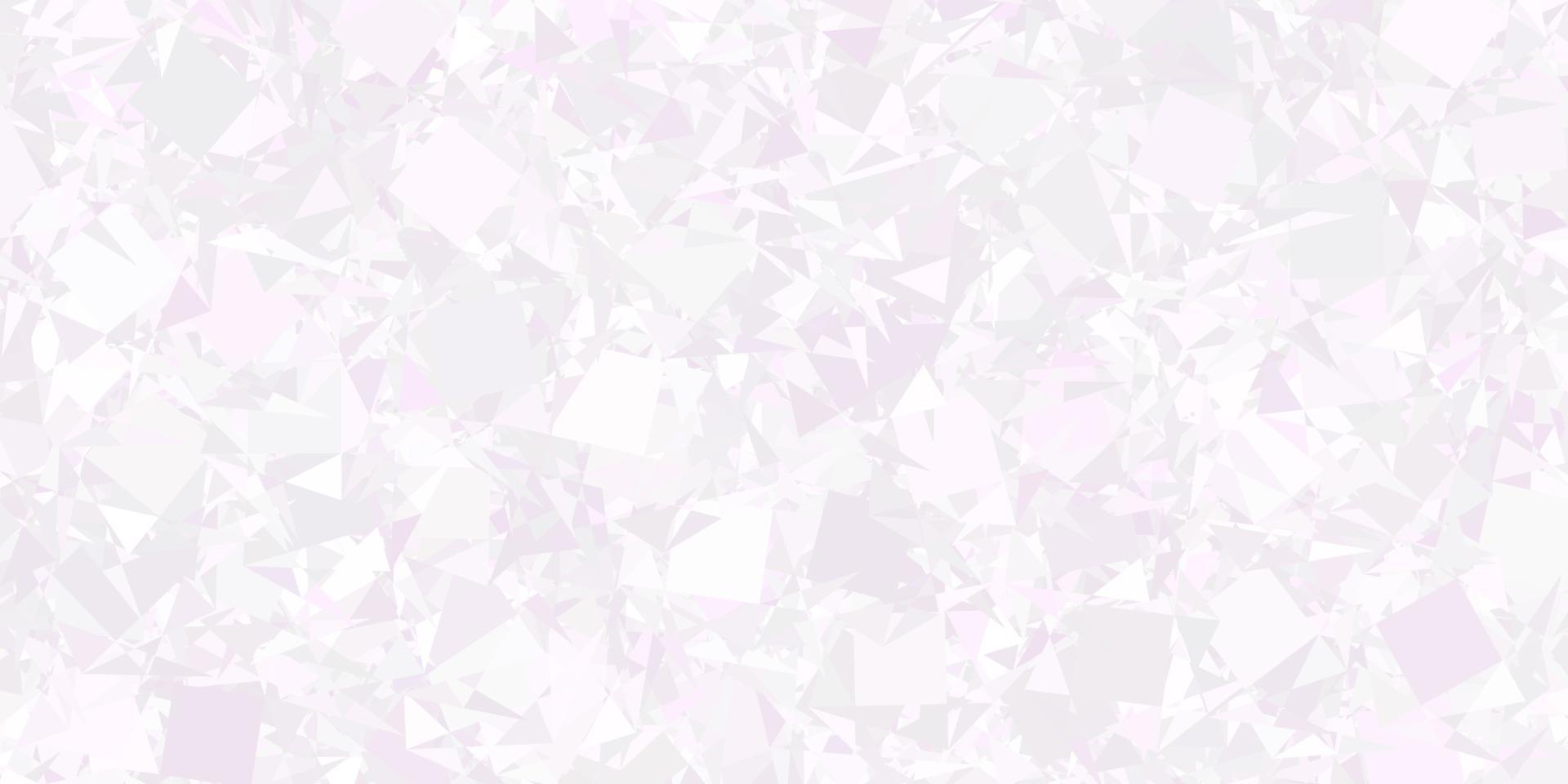 Light Purple vector texture with random triangles.