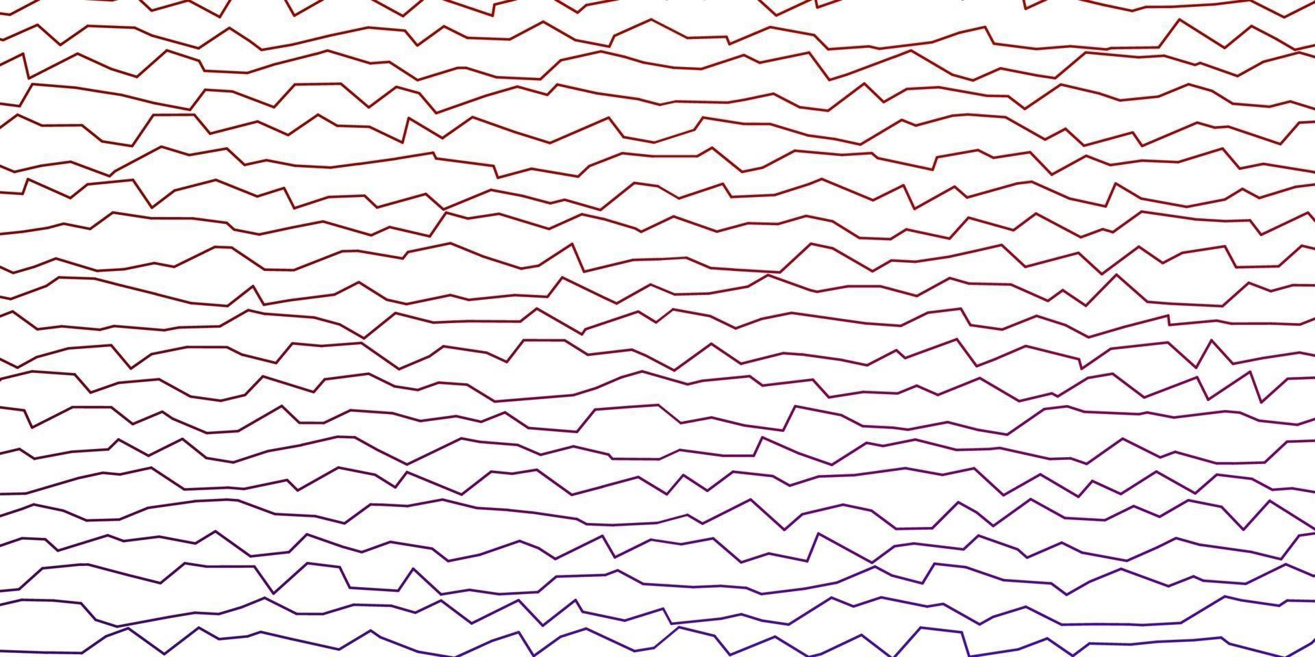 Dark Blue, Red vector background with curves.
