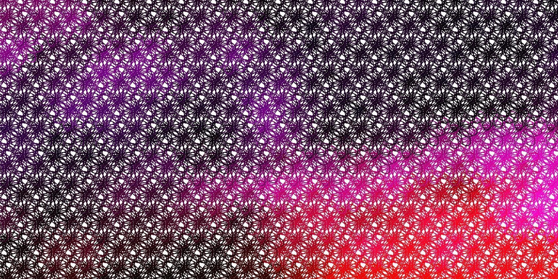 Light Purple, Pink vector template with wry lines.
