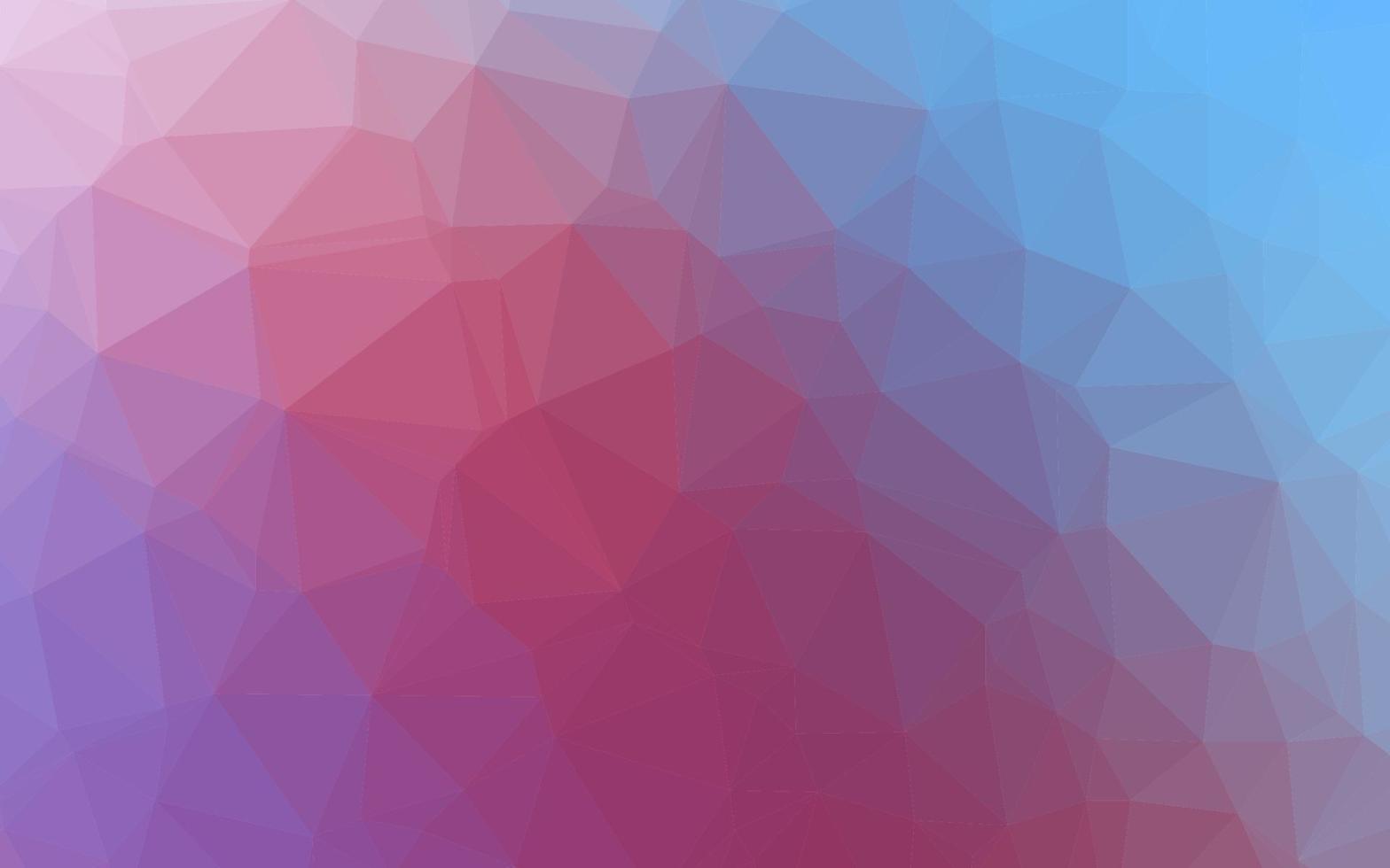 Light Blue, Red vector low poly layout.