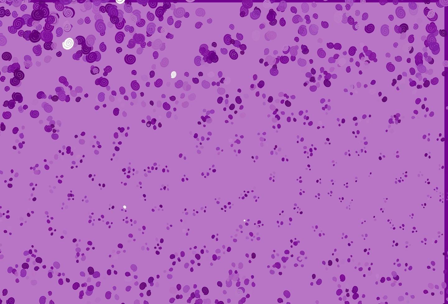 Light Purple vector template with liquid shapes.