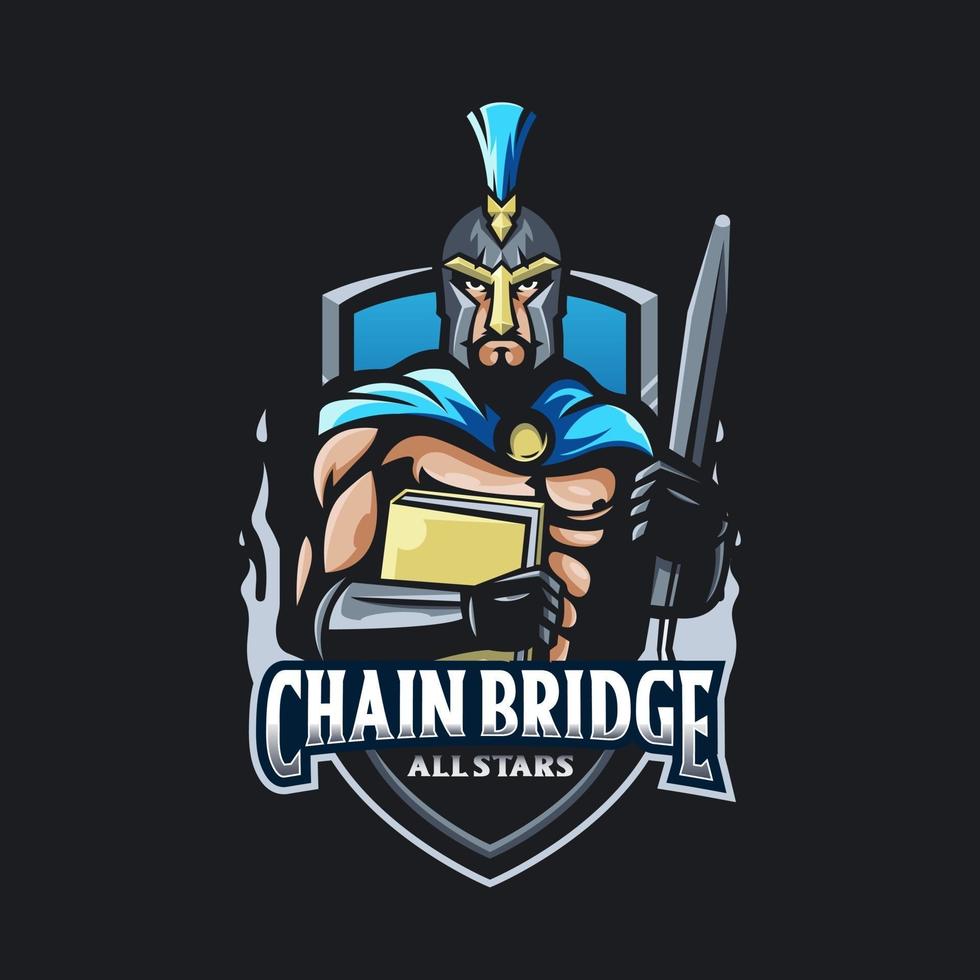 SPARTAN EDU LOGO vector
