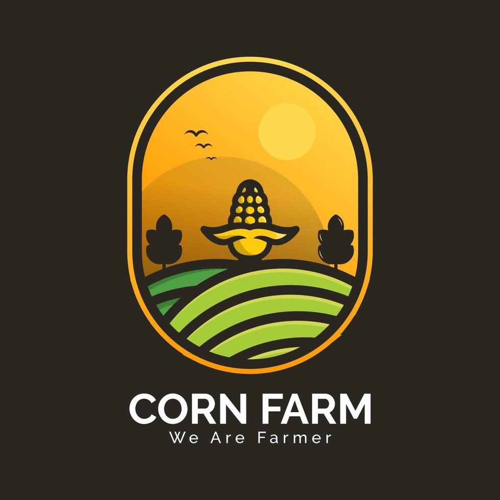 CORN FARM LOGO vector