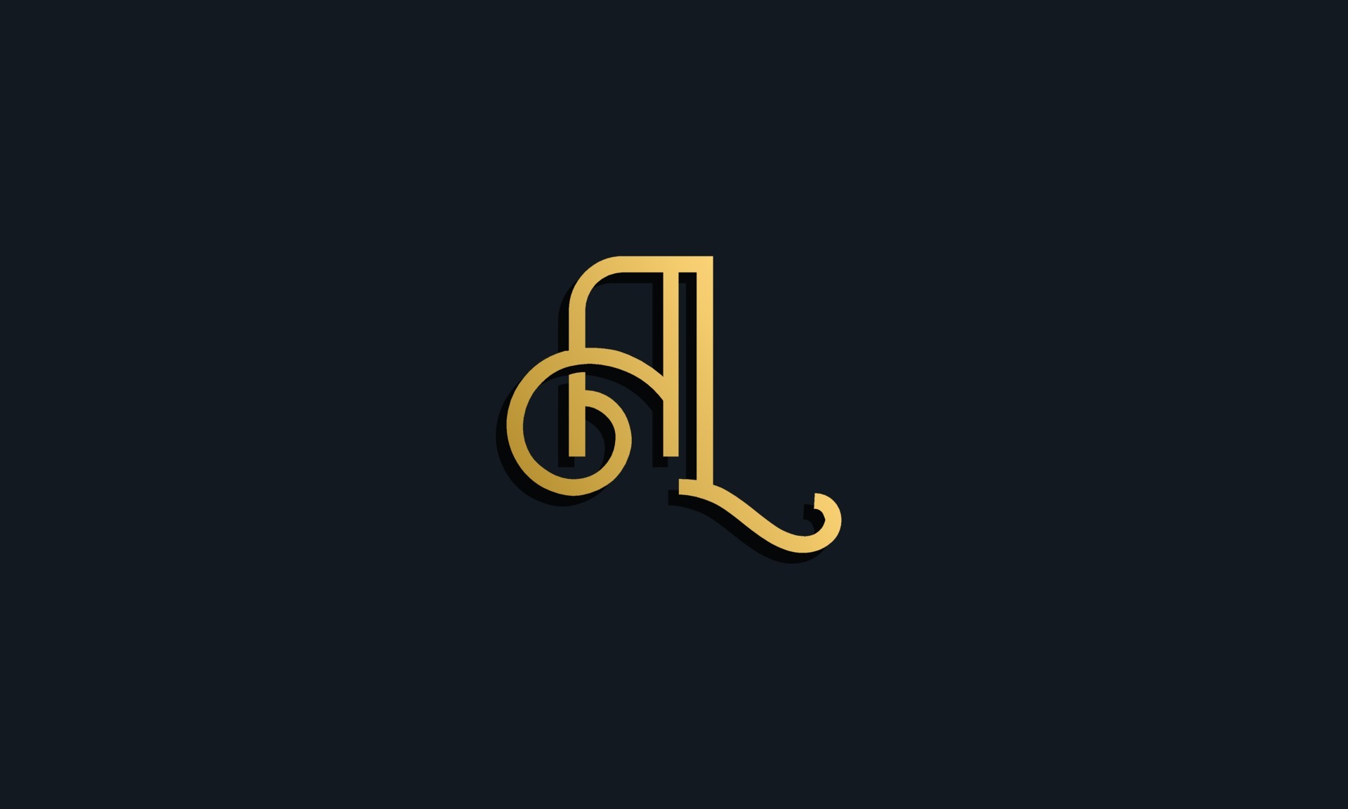 Luxury fashion initial letter AL logo. 5237673 Vector Art at Vecteezy