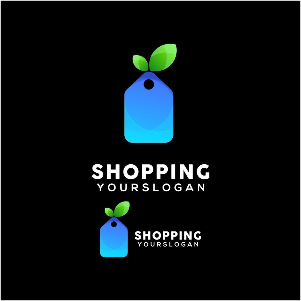 shop logo desgin vector