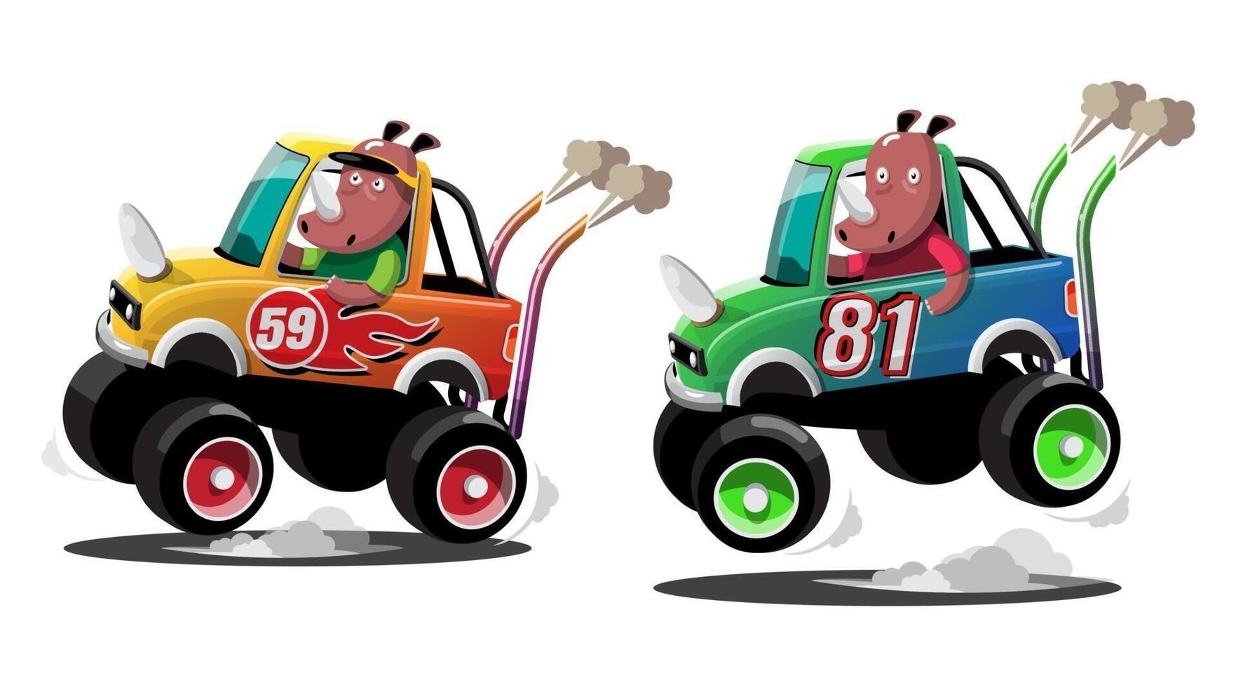 In game competition continue player used high speed car for win in racing game. competition e-sport car racing. vector