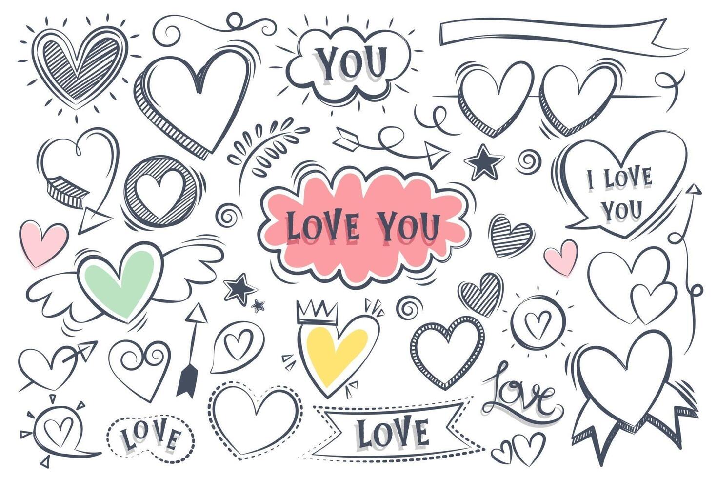 Various styles of text boxes are designed for use in comics and illustrations vector