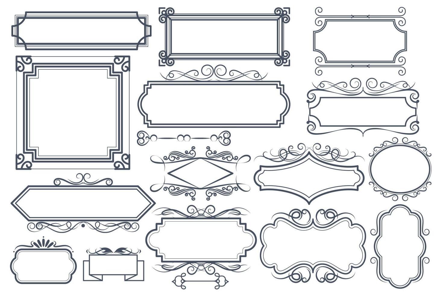 varios estilos de cuadros de texto están diseñados para su uso en cómics e ilustraciones vector