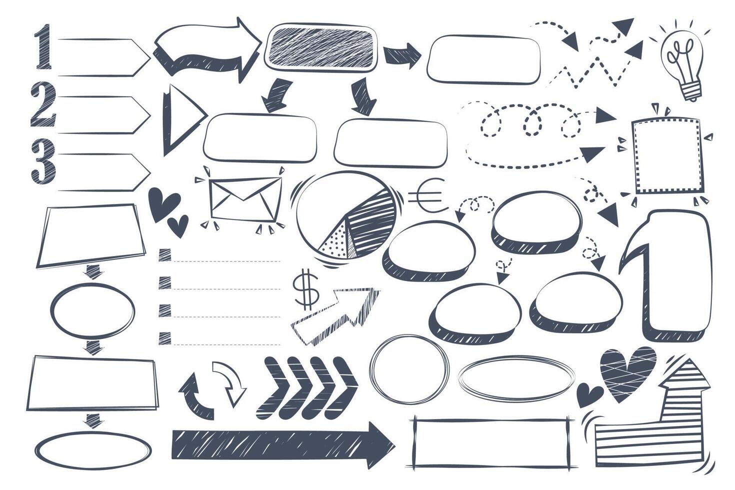 Speech bubbles in various styles are designed for use in comics and illustrations vector