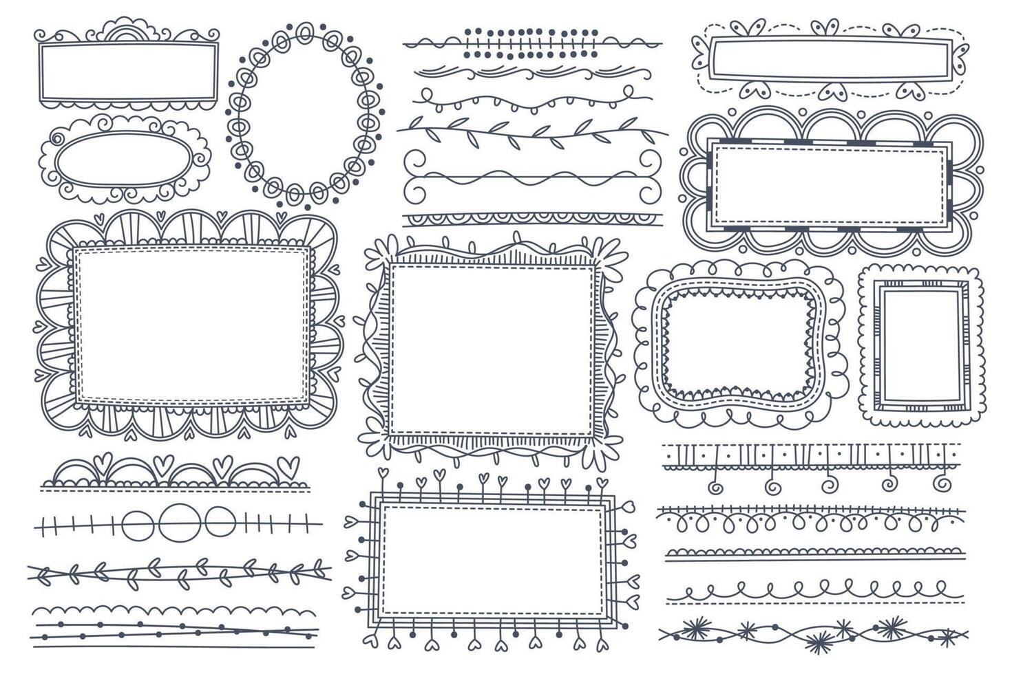 Various styles of text boxes are designed for use in comics and illustrations vector