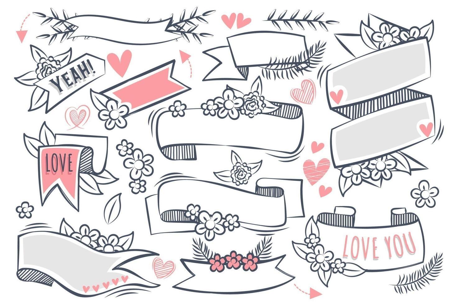 Various styles of text boxes are designed for use in comics and illustrations vector