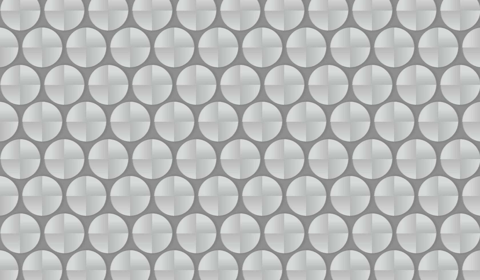 Abstract round shape on gray background. vector