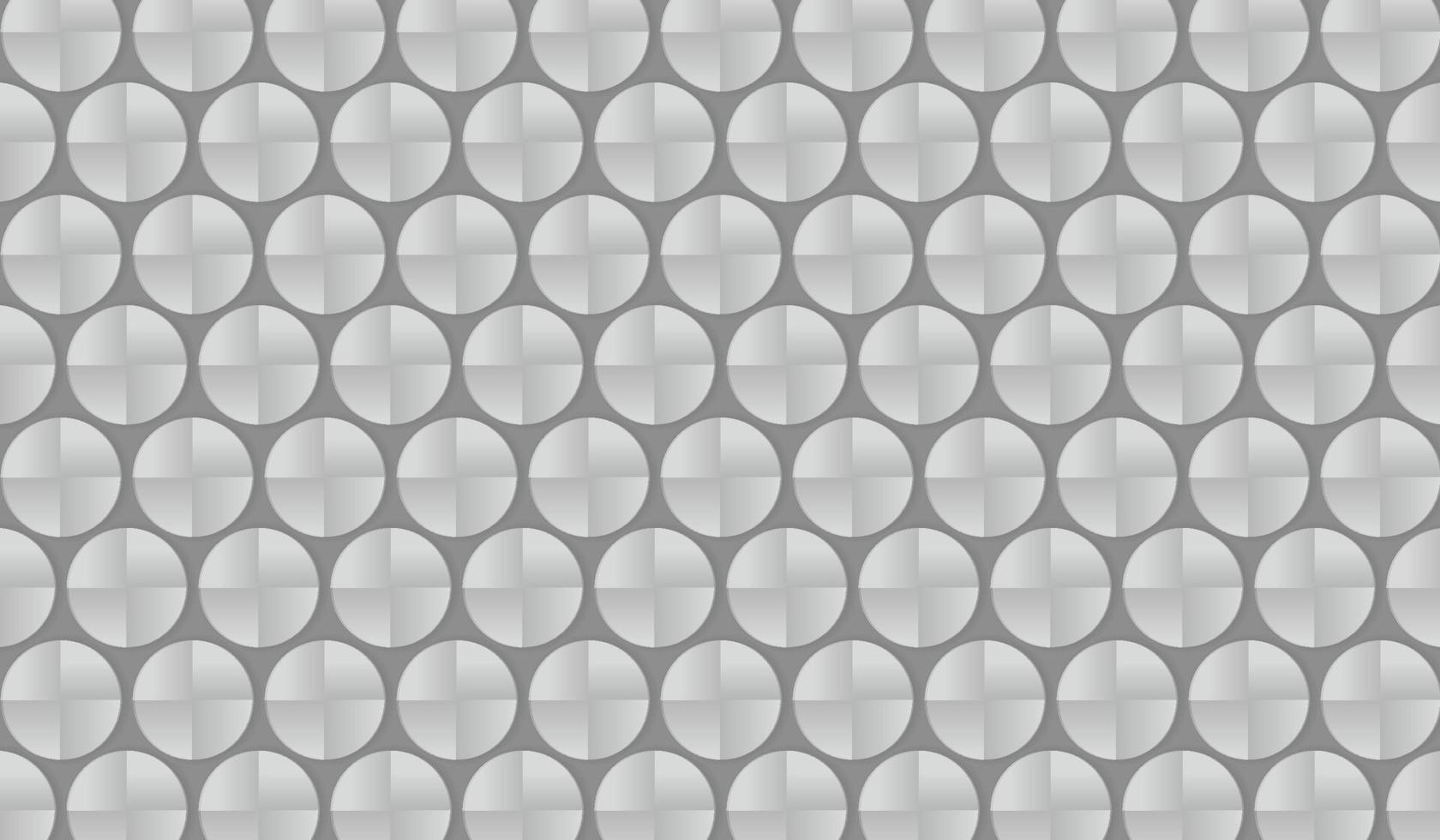 forma redonda abstracta sobre fondo gris. vector