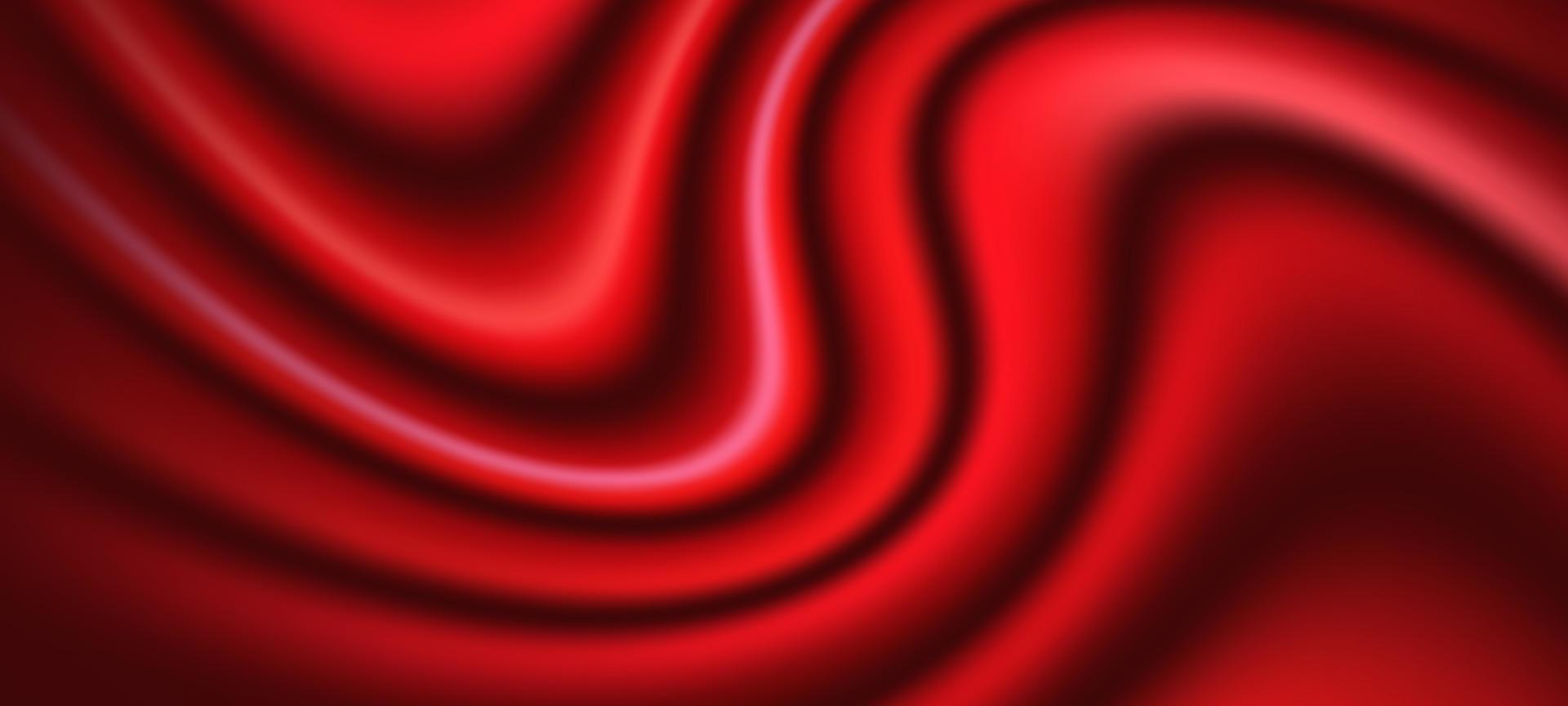 Red wave. Abstract luxury background. Luxurious backdrop. vector