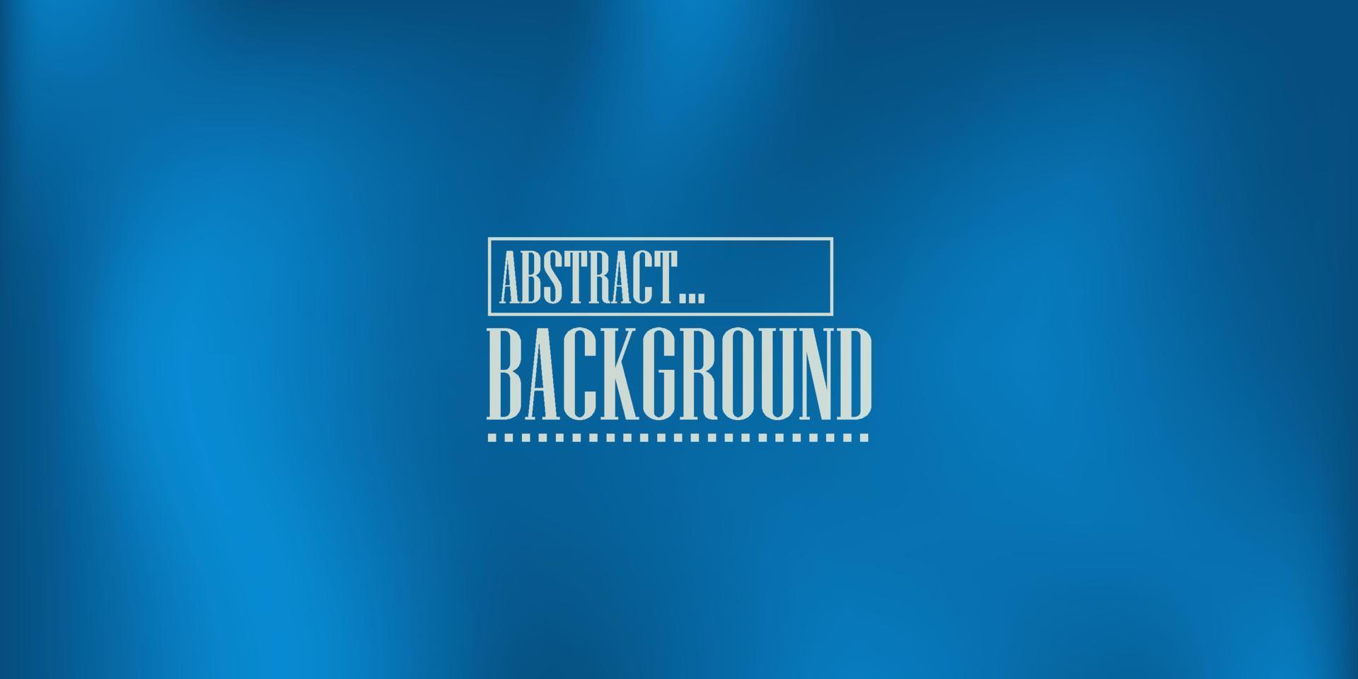 Gradient blue abstract vector background