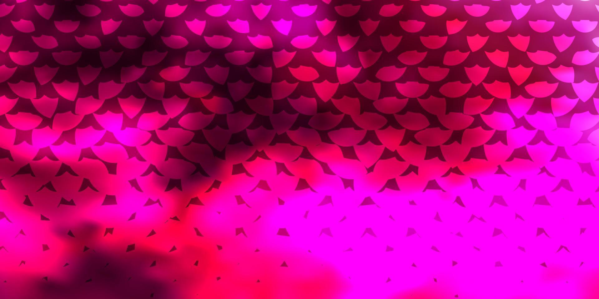 Dark Pink vector backdrop with rectangles.