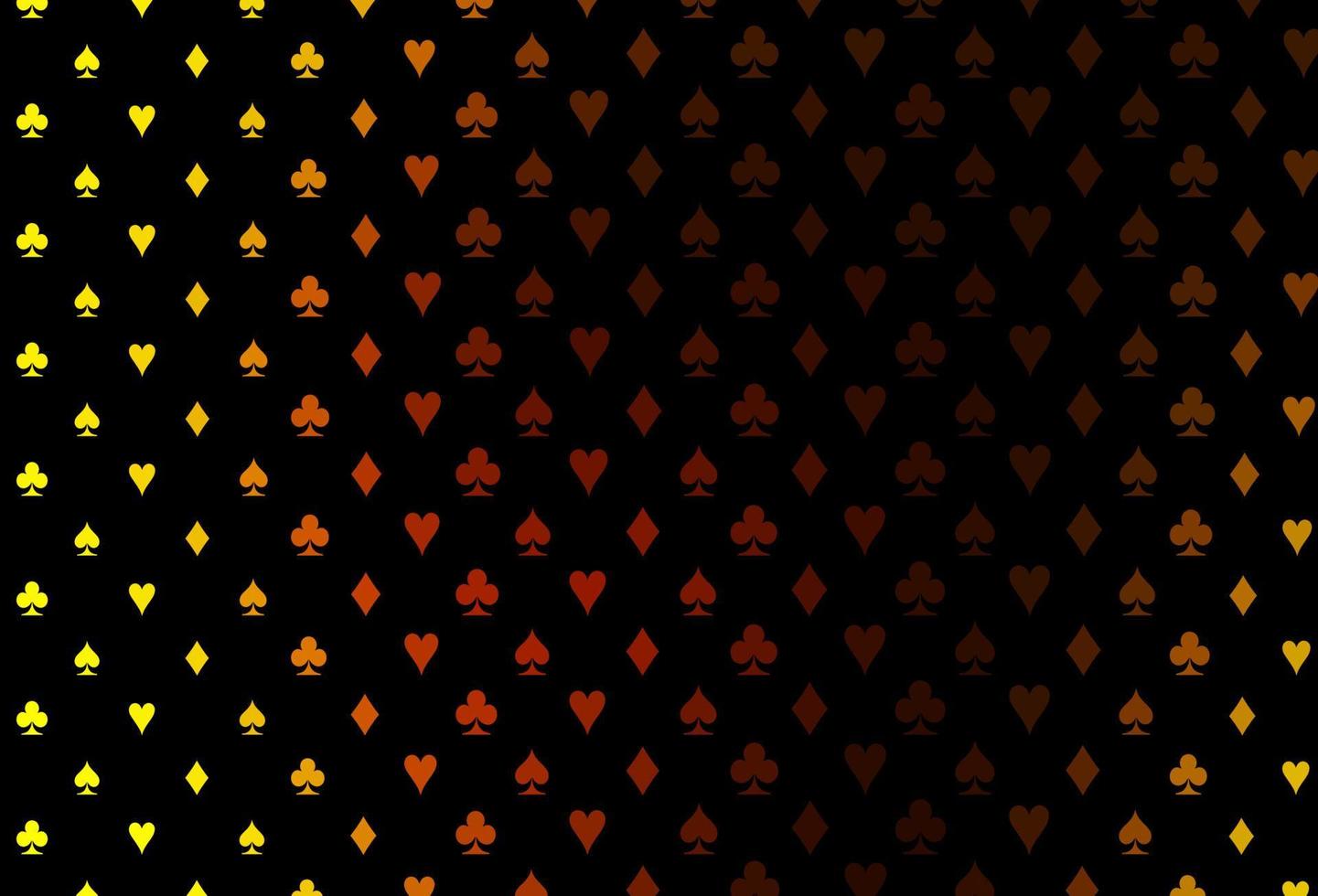 diseño vectorial de color amarillo oscuro, naranja con elementos de tarjetas. vector