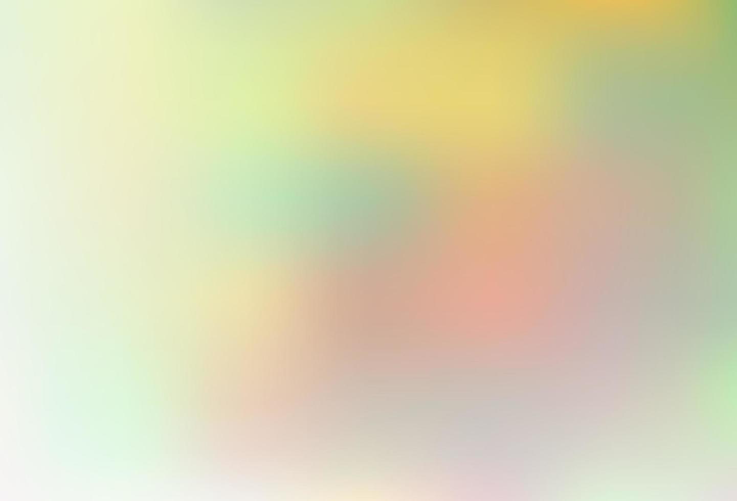 Light Green, Yellow vector blurred shine abstract pattern.