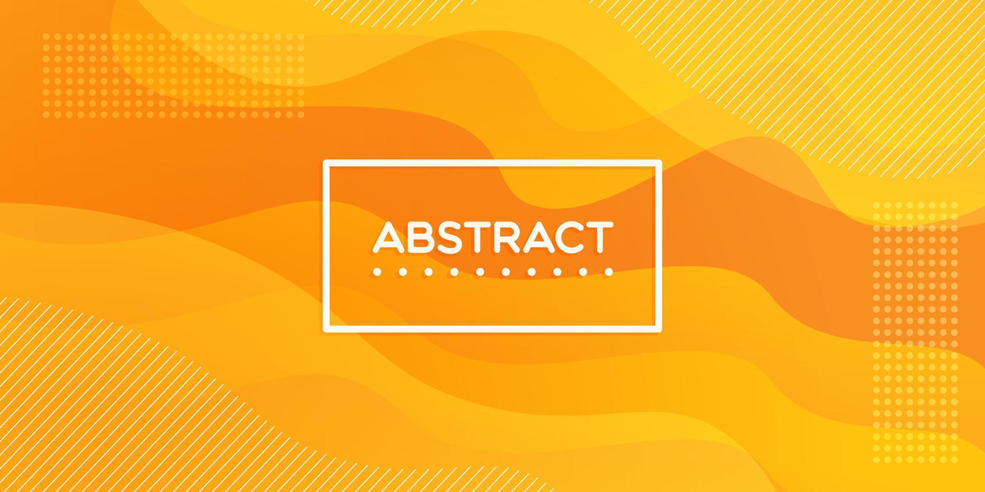 Dynamic textured background design in 3D style with orange color. liquid gradient vector background