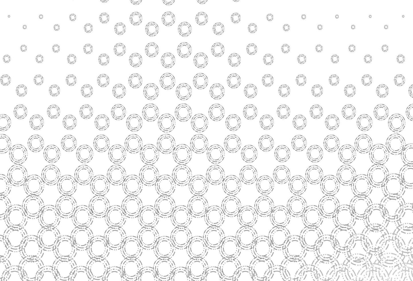 Light silver, gray vector template with circles.