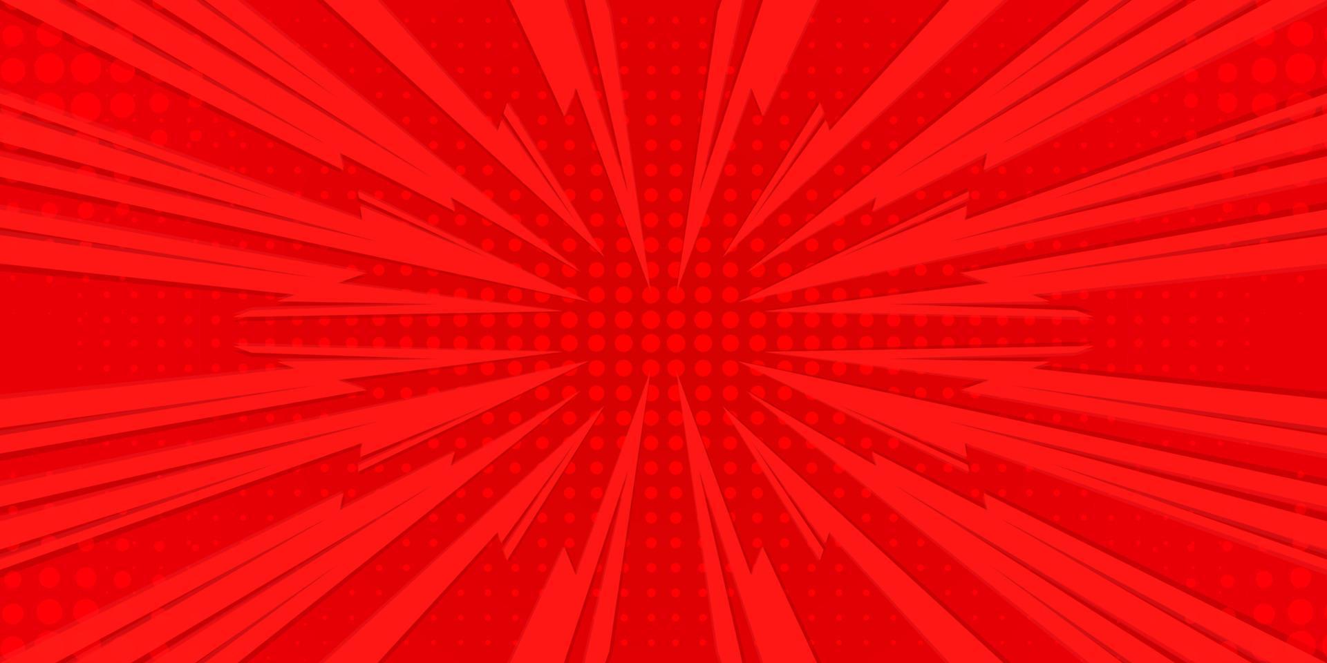 Pop art background comic halftone dots. Cartoon Vector Illustration