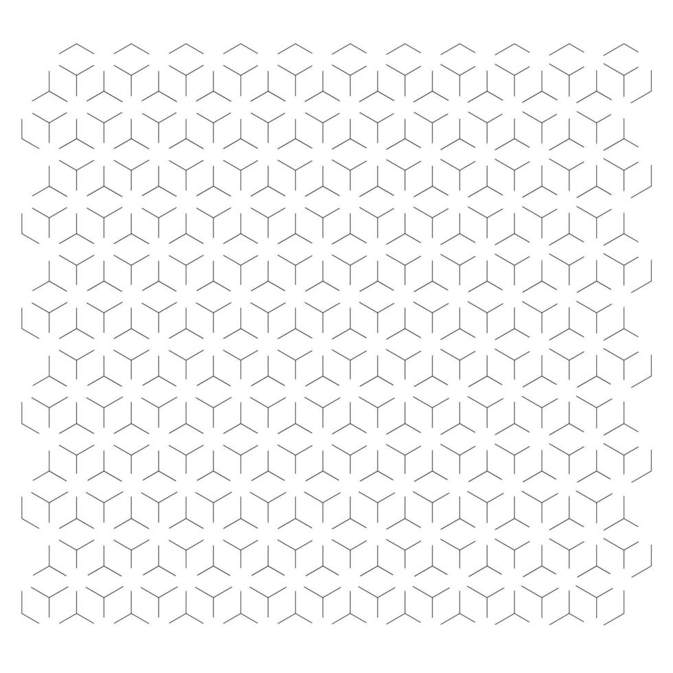 ilustración vectorial de fondo naranja con rayas hexagonales vector