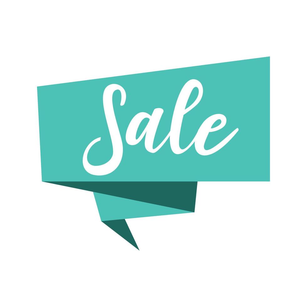 sale geometric banner vector