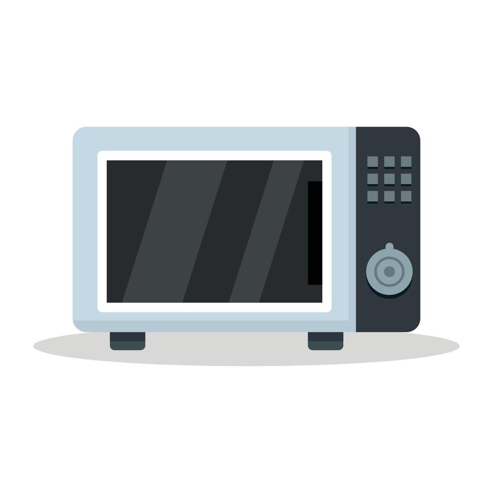 microwave flat vector icon