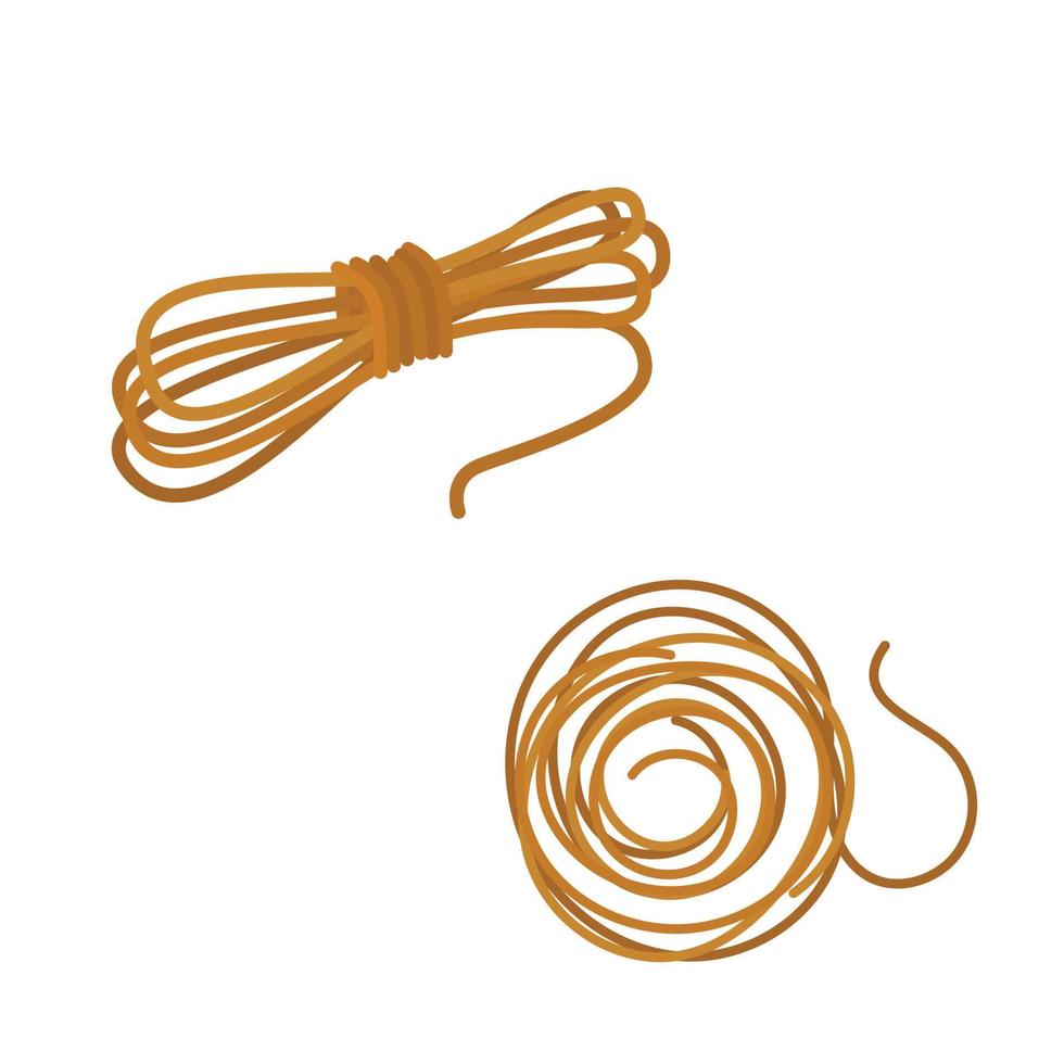 ropes flat vector icon