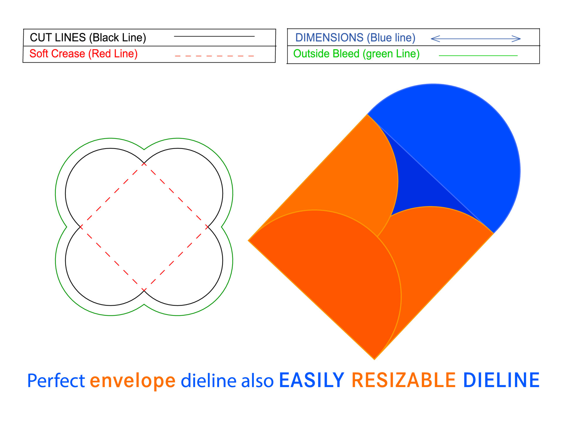 Square Envelope Template Square Envelope Template
