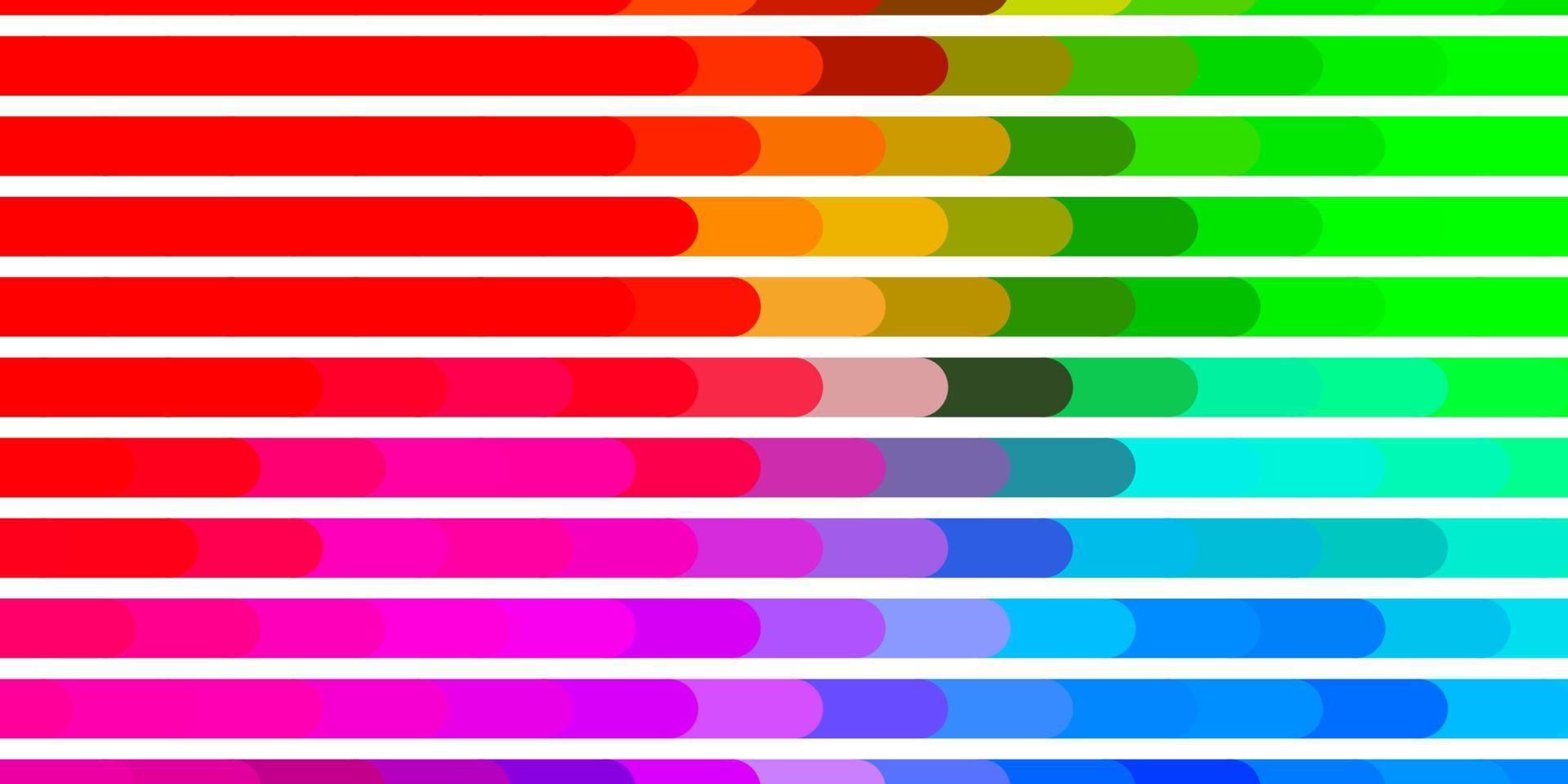 Light Multicolor vector pattern with lines.