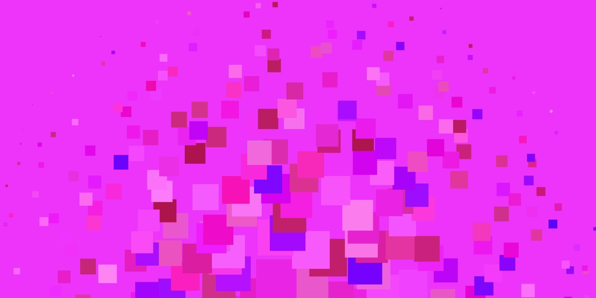 Light Purple, Pink vector backdrop with rectangles.