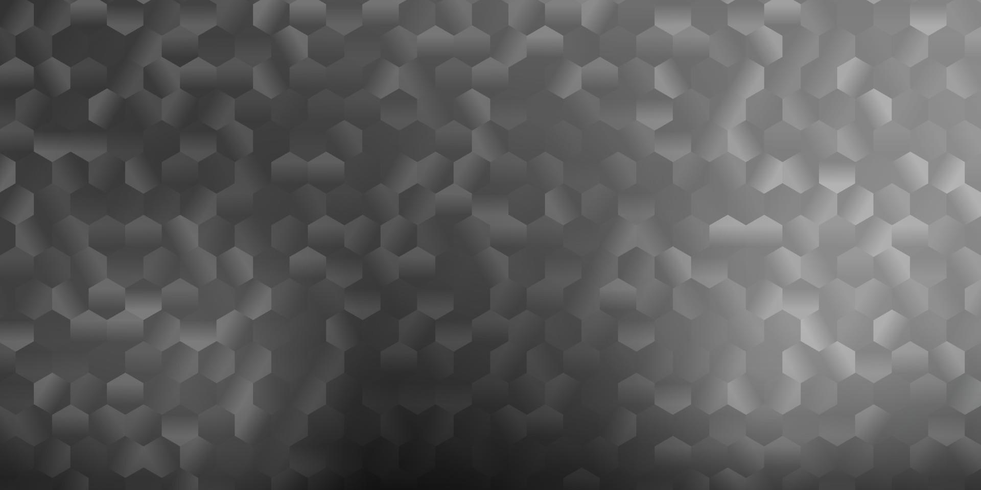 Light gray vector pattern with hexagons.