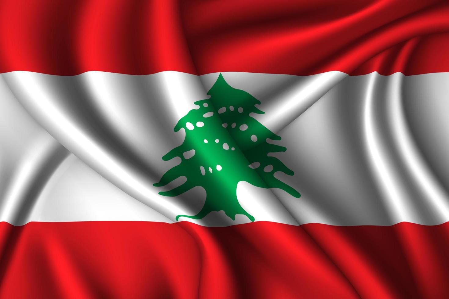 bandera nacional de seda plantilla para su diseño vector