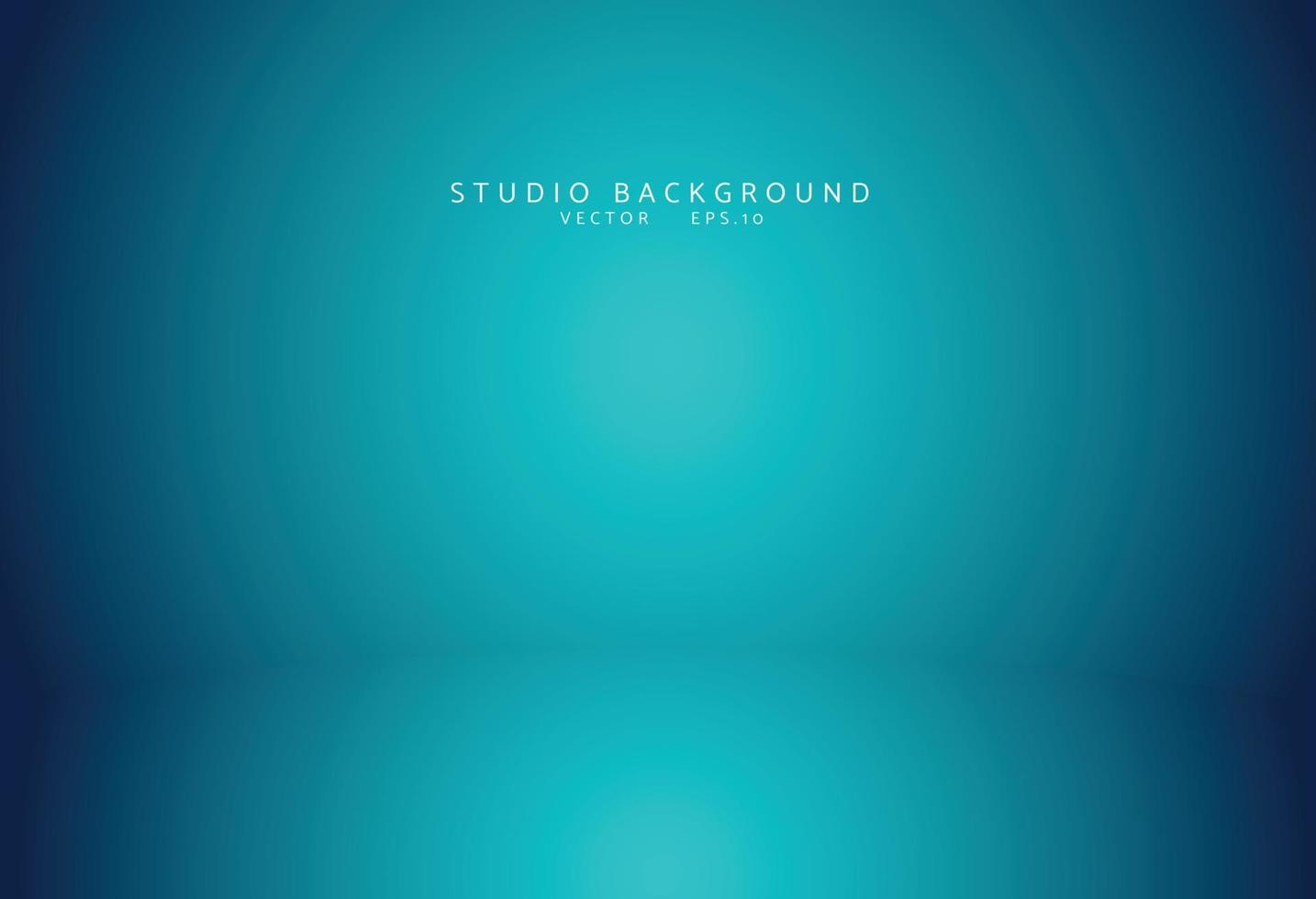 Fondo de sala de estudio azul vacío. interior ligero con copyspace para su proyecto creativo. ilustración vectorial eps 10 vector
